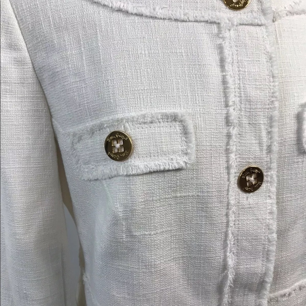 lily Pulitzer Millie resort white jacket